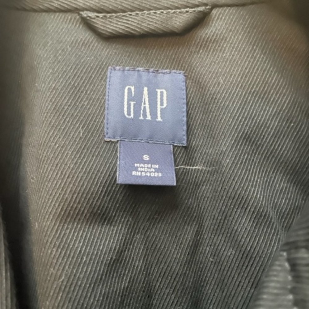 Gap black small lightweight casual peacoat - Picture 6 of 7